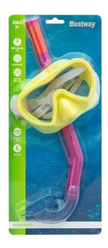 Bestway Set De Snorkel Buceo Para Niños Art. 24036