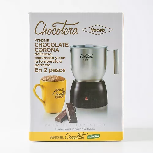 chocolatera eléctrica 4L acero inoxidable