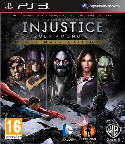 Ps3 - Injustice Ultimate Edition - Juego Físico Original U