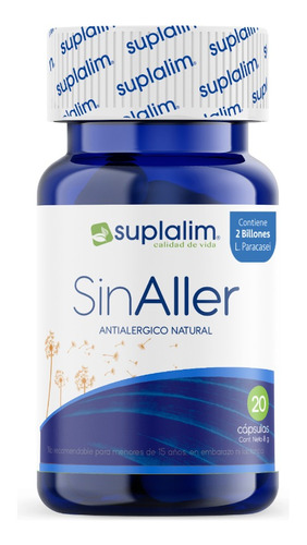 Sin Aller 30 Cápsulas Antialérgico Natural. Agronewen Sabor Sin Sabor