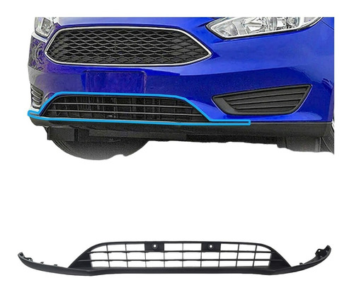 Spoiler Parrilla Inferior Paragolpe Ford Focus 2015/2019 C