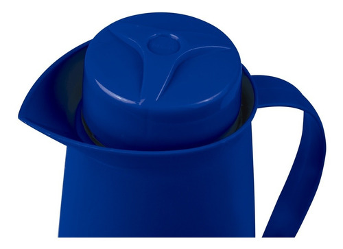 Garrafa Térmica 750ml Azul Mirtilo - Café Chá Água