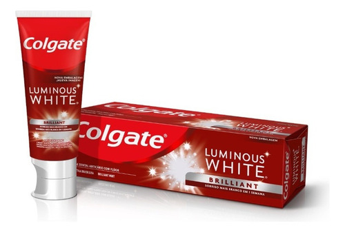 Creme Dental Clareador Colgate Luminous White Brilliant 70g