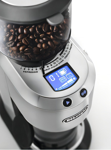 Molino De Cafe Dedica Delonghi Kg521m Color Gris