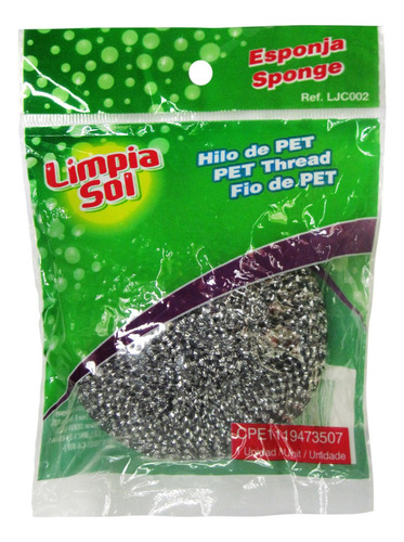 Limpia Sol Esponja Hilo De Pet (x12 Unid)