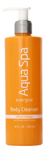 Aqua Spa Energize - Limpiador Corporal, 12 Onzas Líquidas