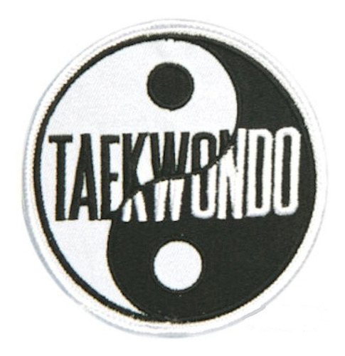 Parche Aplique Bordado Yin Yang Taekwondo Taekwon Do