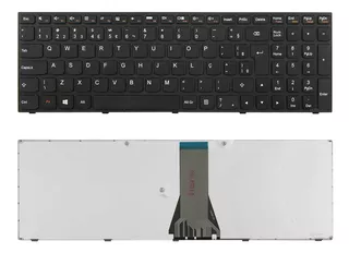 Teclado P/ Ibm Lenovo B50-30 B50-45 B50-70 B50-70m G50-80 Br Cor Preto