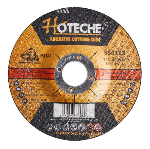 Disco De Corte Abrasivo 180x3.0x22.23mm - Hoteche