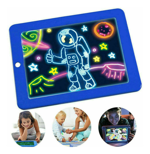 Pizarra Mágica Tablet Dibujo Lcd Dibujo Notas Niños Y Adulto