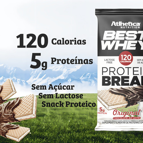 Best Whey Protein Break Original Cobertura Chocolate Ao Leit Sabor Original Cobertura Chocolate Ao Leite Original