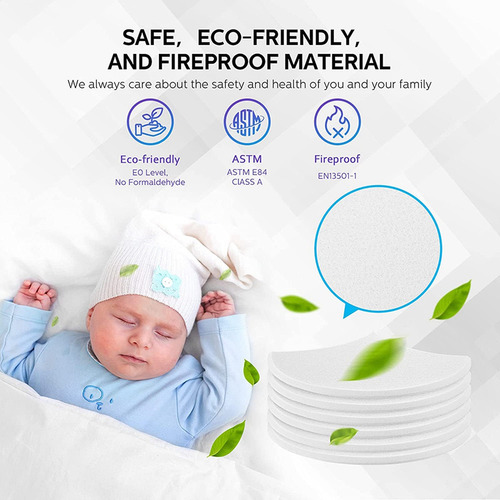 Panel Acústico Autoadhesivo De 6 Piezas, Presa De Absorción