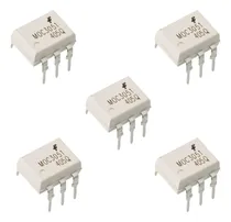 Comprar Moc3051 Optoacoplador Con Triac 600v 6dip, 5 Piezas