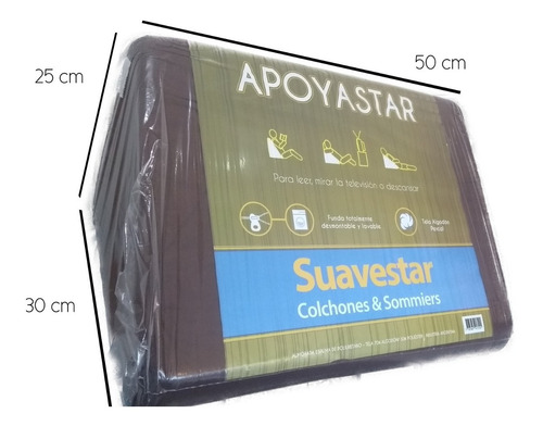 Almohada Triangulo De Espuma Apoyastar Suavestar