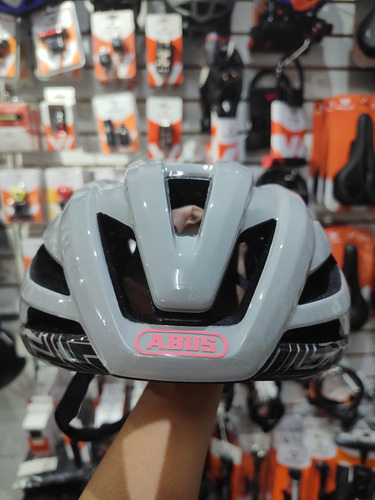 Casco Bicicleta Abus Stormchaser Zigzag Grey L
