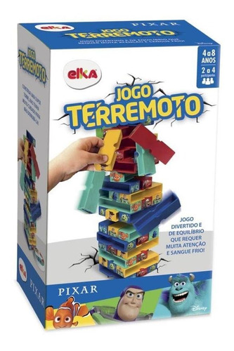 Jogo Terremoto Disney Pixar - Elka