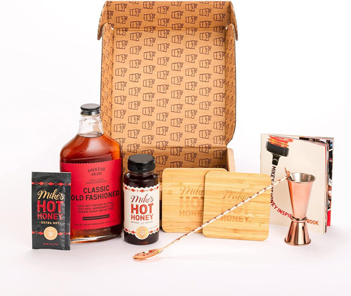 Juego De Regalo De Cóctel Kit De Cóctel Antiguo Con Jigger