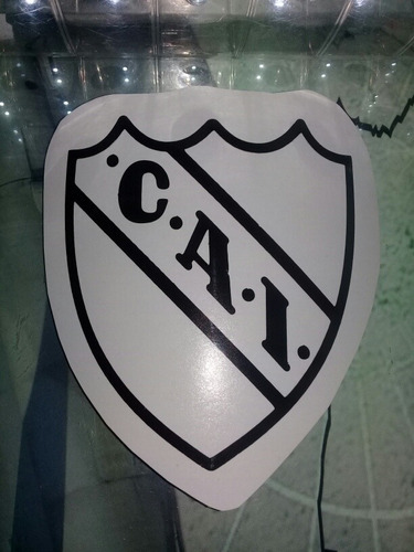 Vinilo Escudo Independiente Cai (10x10 - 2 Unid)