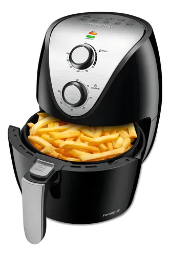Fritadeira Family Iv Af-30i 3,5l 1500w Preta Mondial Preto 110V