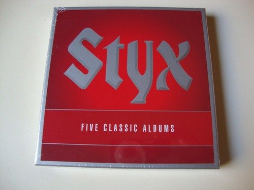 Box 5 Cds - Styx - Five Classic Albums - Importado, Lacrado