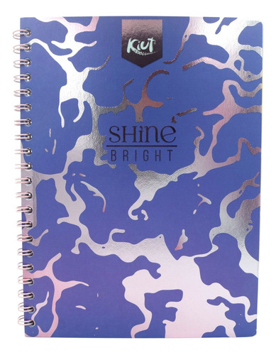 Libreta Norma Kiut Profesional 200 Hojas Cuadro Grande Color SHINE BRIGHT