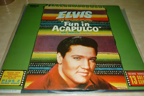 Elvis Presley Fun In Acapulco Vinilo Japon 10 Puntos Insert