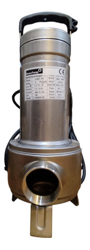 Bomba Sumergible Cloacal Rotorpump Cubic07t- 0,75 H.p- Trif