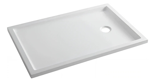 Plato De Ducha 120 X 70 Acrílico Sanitario Premium Blanco
