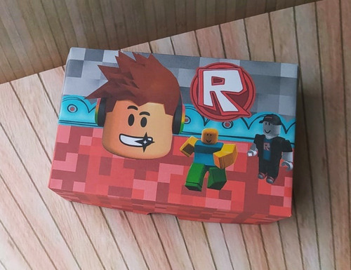 Imagem 2 de 3 de 20 Caixas P 6 Doces Lembrança Festa Roblox