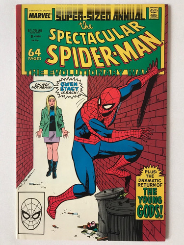 Peter Parker Spectacular Spider-man Annual #8 Marvel Comics 