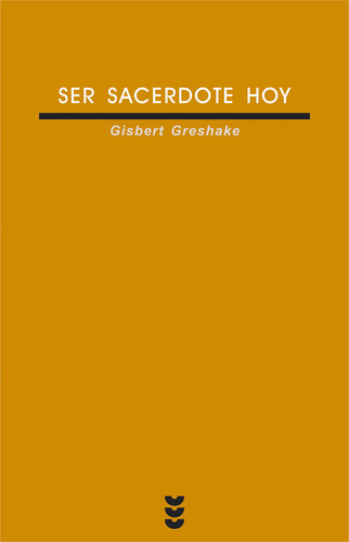 Ser Sacerdote Hoy, De Greshake, Gisbert. Editorial Ediciones Sígueme, S. A., Tapa Dura En Español
