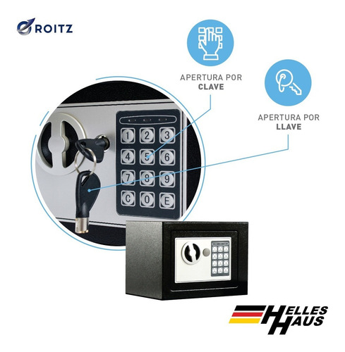 Caja Fuerte De Seguridad Calidad Alemana Digital Con Alarma
