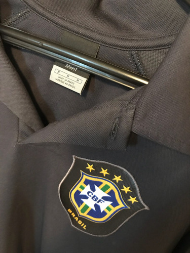 Camisa Time Futebol Nike Seleção Brasileira Comissão Técnica