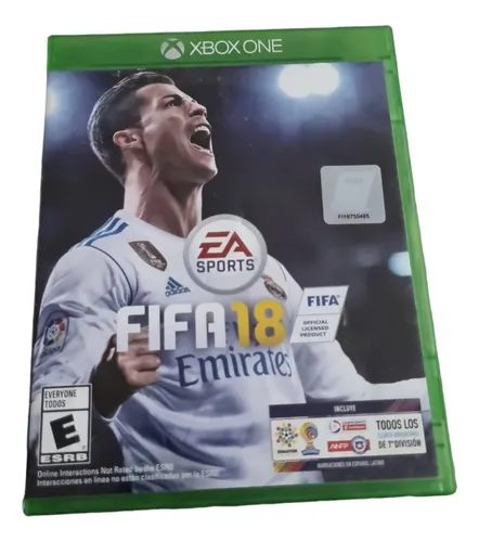comprar Fifa 18 Xbox One Fisico