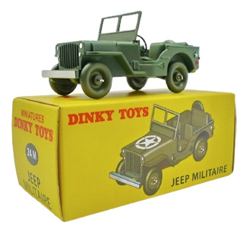 Jeep Militar, Reedición Dinky Toys Atlas Mattel 1:43