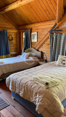 Espectacular Log House En Las Termas De Chillan.