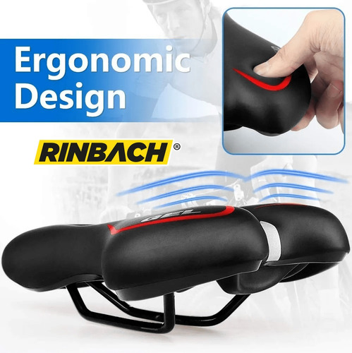 Asiento Gel Red Compatible Para Bicicleta Plegable