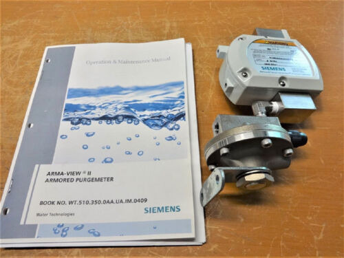 Siemens Wallace & Tiernan Arma-view Ii Armored Flowmeter Qaa