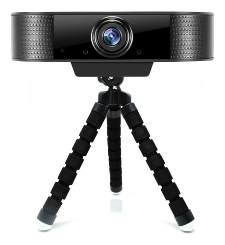 Camara Web + Tripode Webcam Con Microfono 1080p Full Hd ®