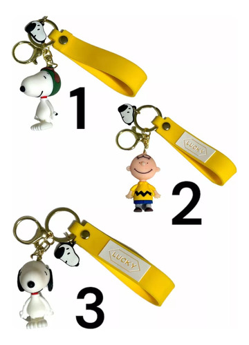 Llavero Snoopy Tira Cómica Peanuts Regalos Souvenir X1