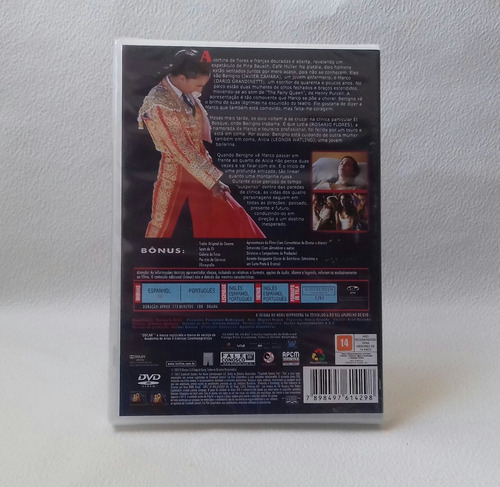Dvd Fale Com Ela - Almodóvar - Original Lacrado