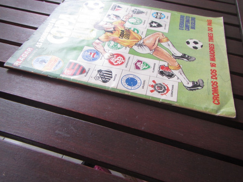 Álbum Figurinhas Editora Abril Copa União Brasileiro 1987 (Usado)