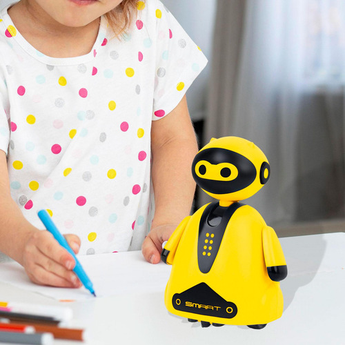 Robot De Inducción Que Sigue Línea, Robot Eléctrico Para
