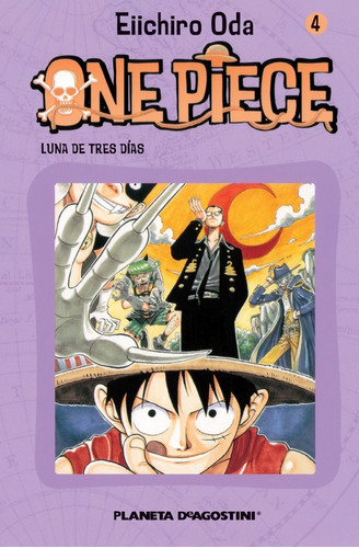 One Piece 4, De Eiichiro Oda. Serie One Piece, Vol. 4. Editorial Planeta, Tapa Blanda En Español, 2022
