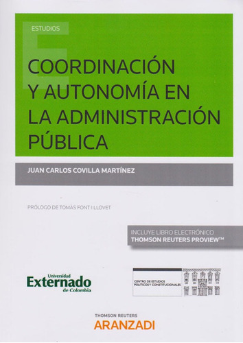 Coordinación Y Autonomía En La Administración Pública