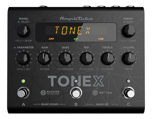 Pedal Efecto Ik Multimedia Tonex Simulador De Amps Modelador