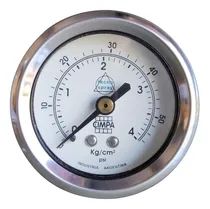 Comprar Manometro Cimpa 50mm 4 Kgs\u002F60psi Tablero Agua Gas Aire Nafta
