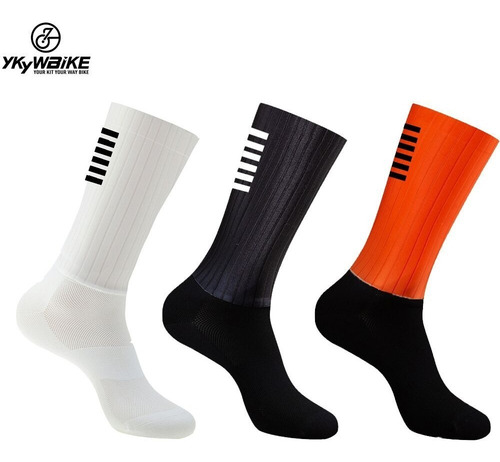 Calcetines Banda Silicona Antideslizantes Ciclismo Y Deporte