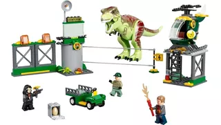 Lego Jurassic World 76944 FugaDo Tiranossauro Rex 4+ Anos Quantidade De Peças 140