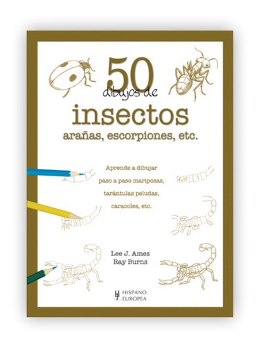 50 Dibujos De Insectos, Arañas, Escorpiones, Etc.